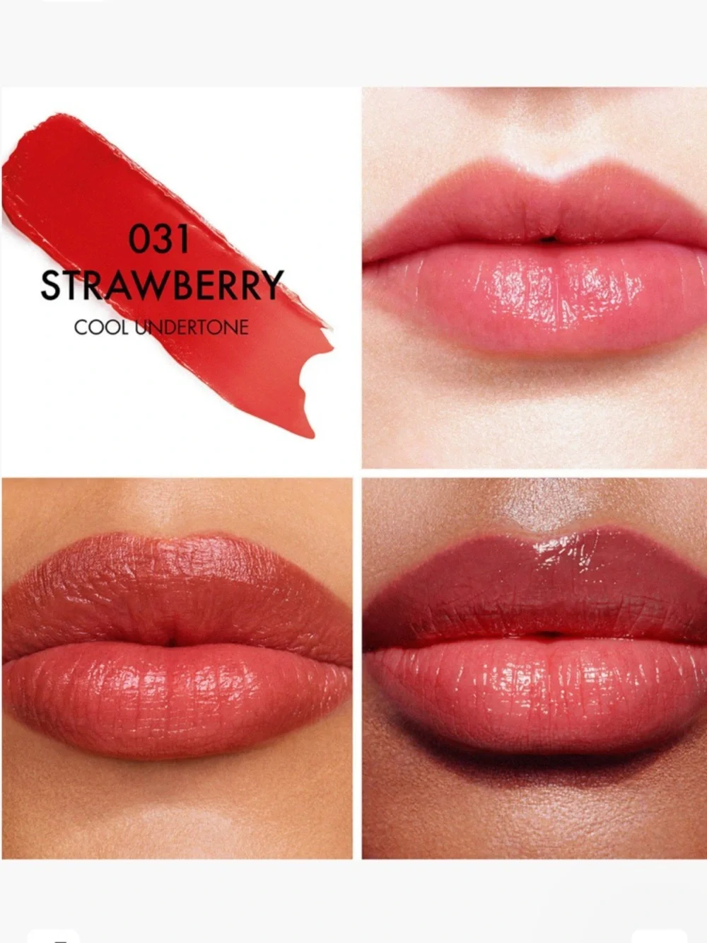 Dior Addict Lip Glow - 031 Strawberry